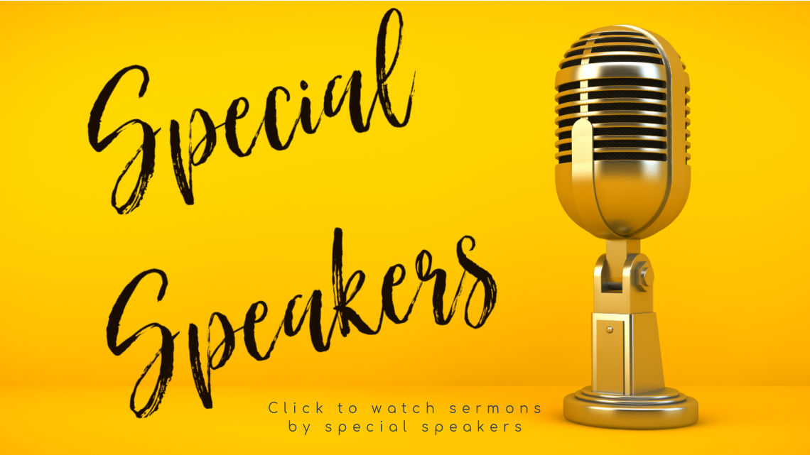 Series: <span>Special Speakers</span>